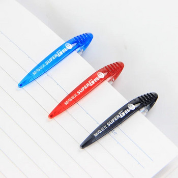 M&G GP1212 3PCS черно червено синьо мастило 0,38 мм гел писалка Учебни канцеларски материали за студенти Офис канцеларски материали Писалка за финансов подпис