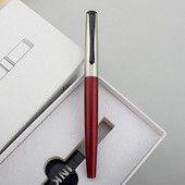 Υψηλής ποιότητας μεταλλικό στυλό πολυτελείας Μαύρο μπλε Κόκκινο στυλό Rollerball 0,7 mm Μαύρο μελάνι Refill Ink Στυλό γραφείου Σχολική γραφική ύλη