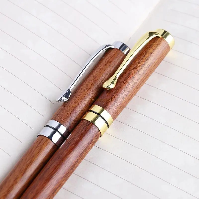 Luksuslik käsitsi valmistatud puidust Twist ärikontori keskmise otsaga pastapliiats statsionaarne Drop Shipping