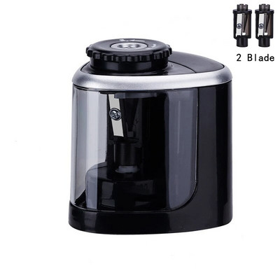 Ηλεκτρική Ακονιστήρι Αυτοκινήτου Ασφαλές Μαθητικό Ελικοειδή Ατσάλινο Ακονιστήρι για Καλλιτέχνες Παιδιά Ενήλικες Χρωματιστά Μολύβια Διάμετρος 6-8mm