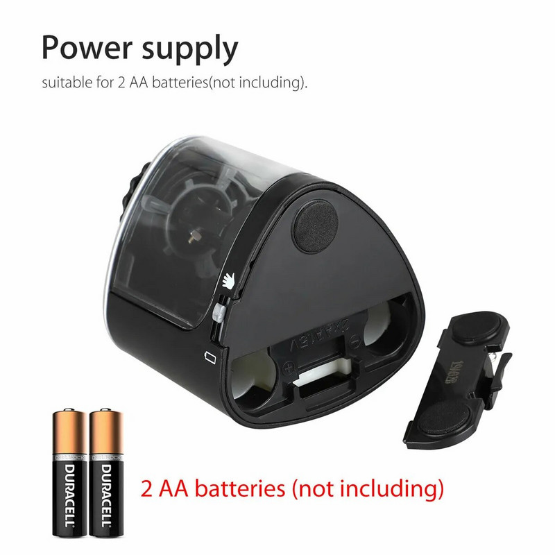 Ηλεκτρική Ακονιστήρι Αυτοκινήτου Ασφαλές Μαθητικό Ελικοειδή Ατσάλινο Ακονιστήρι για Καλλιτέχνες Παιδιά Ενήλικες Χρωματιστά Μολύβια Διάμετρος 6-8mm