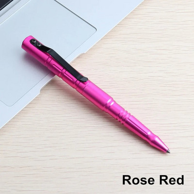 1TK GENKKY Metallist pastapliiats Taktikalised pliiatsid volframist terasest unisex metallist multifunktsionaalne pastapliiats aknaga