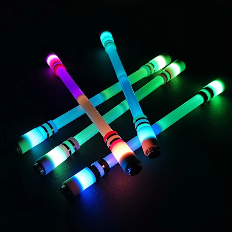 Skill Pliiats Lapse dekompressiooniga pöörlev geelpliiats Helendav keeratav pliiats Ajutreening Spinner Libisemisvastased koolitarbed