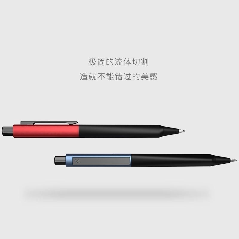 Zennyth sissetõmmatav geelpliiats, 0,5 mm metallist signeeringuga 0,5 mm koolitarvete kirjatarbed Kawaii must presspliiats 0,5