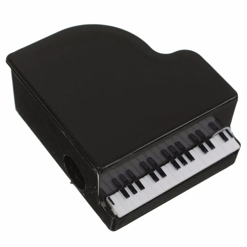 Radoši klavieru formas zīmuļu asināmie mūzikas rakstāmpiederumi mazi plastmasas maisiņi skolēniem Dāvanas bērniem Skolas biroja piederumi