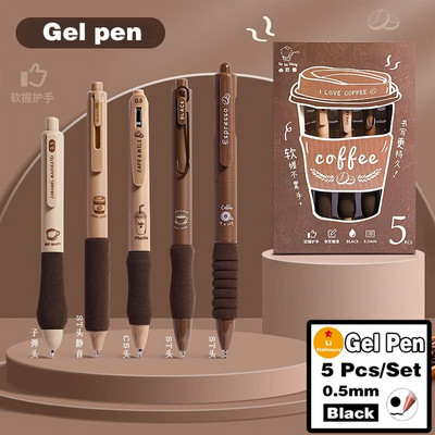 Στυλό τζελ, Μαύρα στυλό Fine Point Smooth Στυλό γραφής 0,5 χιλιοστά αναδιπλούμενο, Καλύτερη αισθητική χαριτωμένα στυλό για σημείωση περιοδικών