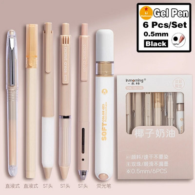 Στυλό τζελ, Μαύρα στυλό Fine Point Smooth Στυλό γραφής 0,5 χιλιοστά αναδιπλούμενο, Καλύτερη αισθητική χαριτωμένα στυλό για σημείωση περιοδικών