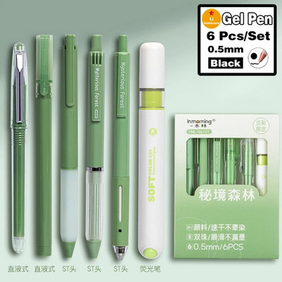 Στυλό τζελ, Μαύρα στυλό Fine Point Smooth Στυλό γραφής 0,5 χιλιοστά αναδιπλούμενο, Καλύτερη αισθητική χαριτωμένα στυλό για σημείωση περιοδικών