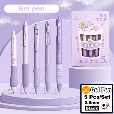 Στυλό τζελ, Μαύρα στυλό Fine Point Smooth Στυλό γραφής 0,5 χιλιοστά αναδιπλούμενο, Καλύτερη αισθητική χαριτωμένα στυλό για σημείωση περιοδικών