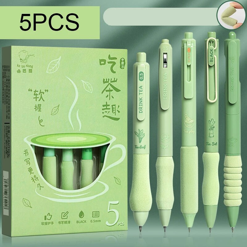 Στυλό τζελ, Μαύρα στυλό Fine Point Smooth Στυλό γραφής 0,5 χιλιοστά αναδιπλούμενο, Καλύτερη αισθητική χαριτωμένα στυλό για σημείωση περιοδικών