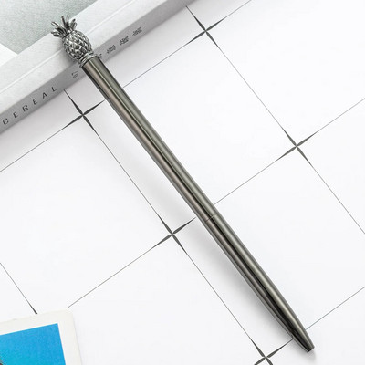 1 tk Metallist ananassist pastapliiats Candy Värv Huvitav pastapliiats kirjatarbed