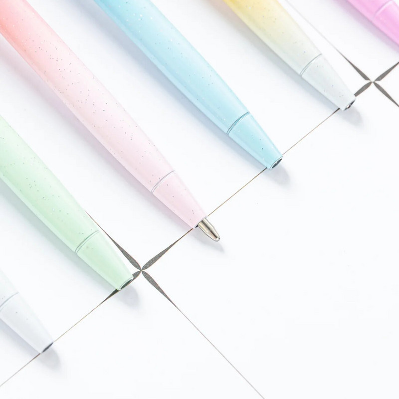 1 tk Metallist ananassist pastapliiats Candy Värv Huvitav pastapliiats kirjatarbed