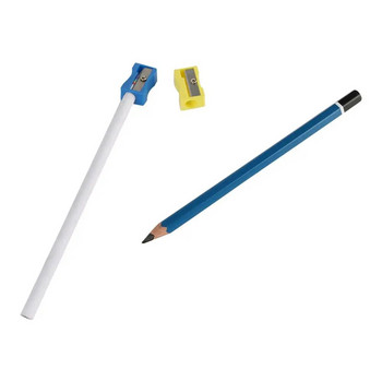 5Pcs Пластмасови острилки за моливи Стандартни моливи Вежди Молив за устни Очна линия Нож за рязане на молив Офис Училищни канцеларски материали