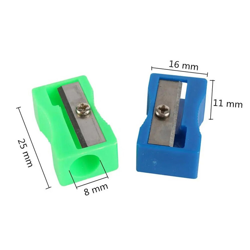 5vnt Plastikiniai pieštukų drožtukai Standartiniai pieštukai Antakių lūpų pieštukas Akių pieštukas Pieštukas Pjovimo Peilis Biuro Mokyklos Kanceliarinių reikmenų tvirtinimas