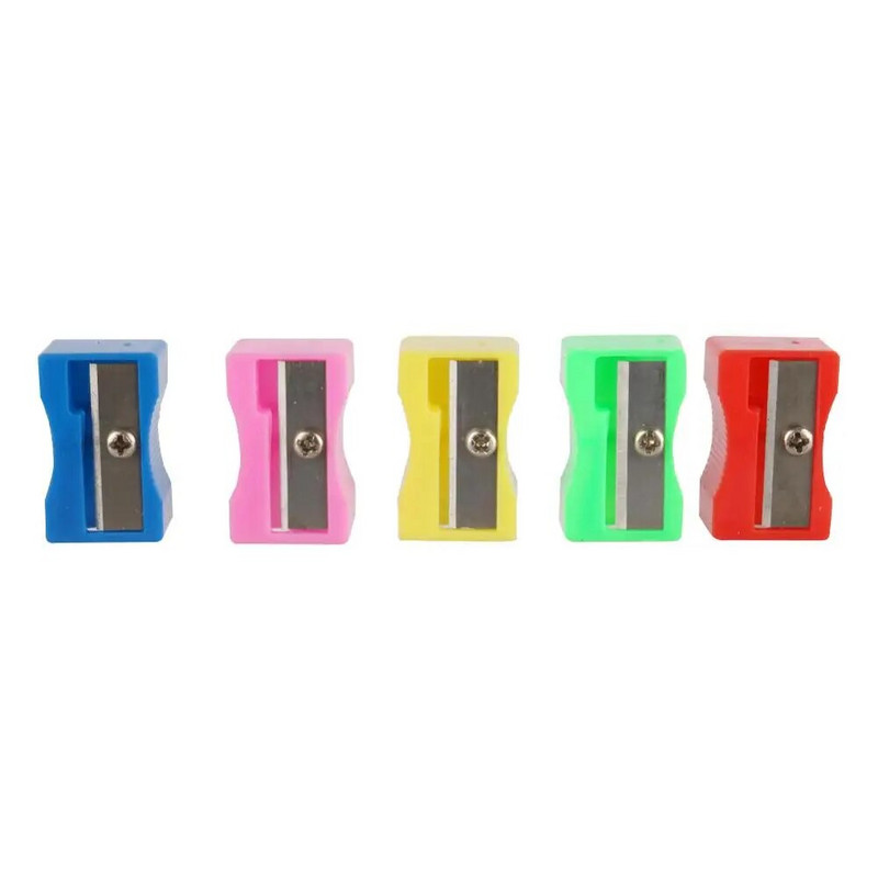 5vnt Plastikiniai pieštukų drožtukai Standartiniai pieštukai Antakių lūpų pieštukas Akių pieštukas Pieštukas Pjovimo Peilis Biuro Mokyklos Kanceliarinių reikmenų tvirtinimas