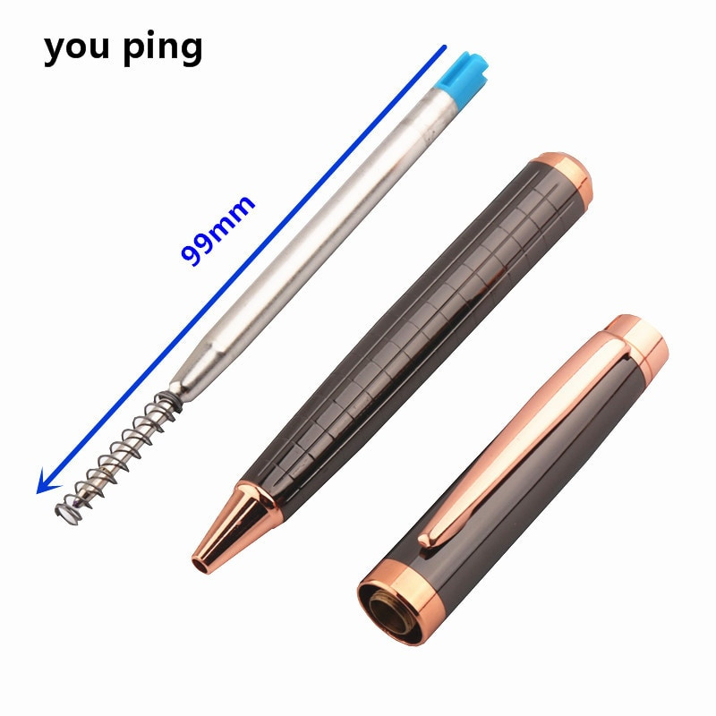 Πολυτελής ποιότητας Γκρι ροζ χρυσό Business Office στυλό στυλό New Student School Stationery Προμήθειες στυλό για γραφή