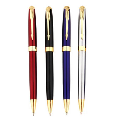 Луксозни висококачествени 399 многоцветни бизнес офис химикалки със среден ръб, нови консумативи за ученици Химикалки за писане