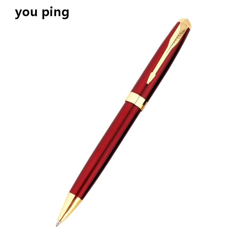 Luksusa augstas kvalitātes 399 daudzkrāsains biznesa biroja vidējais uzgalis lodīšu pildspalva Jauna skolas piederumu pildspalva rakstīšanai