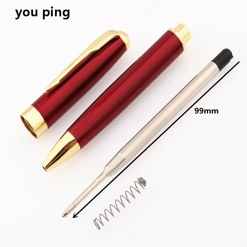 Luksusa augstas kvalitātes 399 daudzkrāsains biznesa biroja vidējais uzgalis lodīšu pildspalva Jauna skolas piederumu pildspalva rakstīšanai