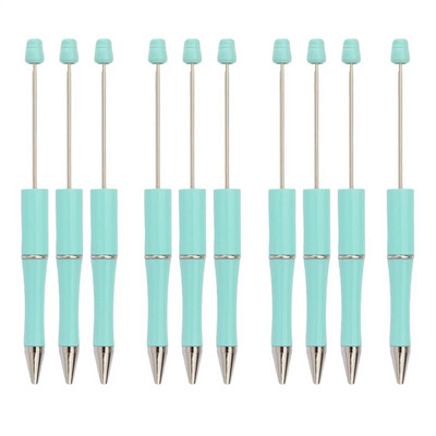 10 Pieces Beaded Pens DIY Crafting Pens for DIY Pen Kits Gift Supplies School