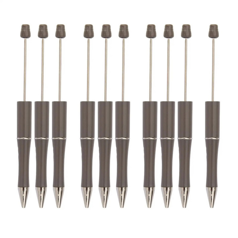 10 Pieces Beaded Pens DIY Crafting Pens for DIY Pen Kits Gift Supplies School