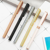 1 τμχ Νέο μεταλλικό δώρο Πολύχρωμα στυλό τζελ 0,5 χιλιοστών Επαγγελματικό στυλό γραφείου Φοιτητική επιστολή καθημερινή γραφή Δώρο γενεθλίων Σουβενίρ Gel στυλό