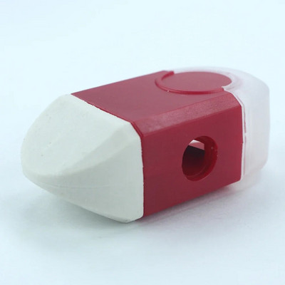 1 τμχ Παιδικό Βραβείο δώρο 2 σε 1 πολυλειτουργική γόμα ξύστρα μολυβιού σχολικά είδη γραφείου 341A