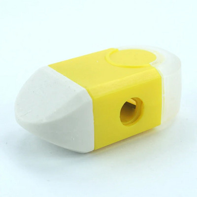 1 τμχ Παιδικό Βραβείο δώρο 2 σε 1 πολυλειτουργική γόμα ξύστρα μολυβιού σχολικά είδη γραφείου 341A