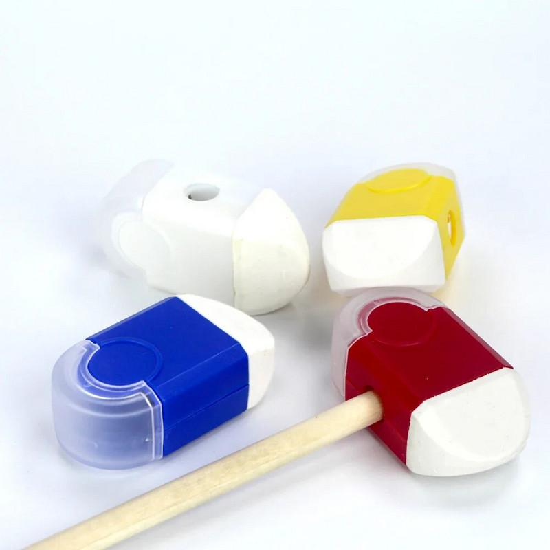 1 τμχ Παιδικό Βραβείο δώρο 2 σε 1 πολυλειτουργική γόμα ξύστρα μολυβιού σχολικά είδη γραφείου 341A