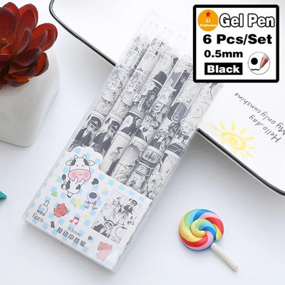 Karbis pressitud pliiats Loov õpilaste pressgeelpliiats Armas kontoritarvete veepõhine märgipliiats