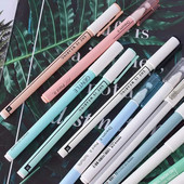 Simplicity gēla pildspalvu komplekts 0,5 mm melna pildspalva rakstīšanai Skolas biroja piederumi Kawaii Cute korejiešu kancelejas preces