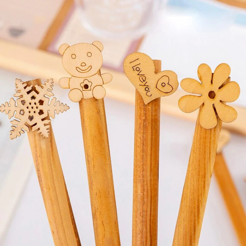 4PCS 0,5mm Μαύρο κλαδί Craft στυλό μοντελοποίησης κούτσουρο ρετρό φοιτητικό χαρτικό