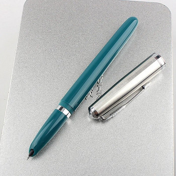 Jinhao 86 Classic Retro Fountain Pen Balanced Weight Silver Arrow Clip Extra Fine Nib Office School Daily Writing мастилени химикалки