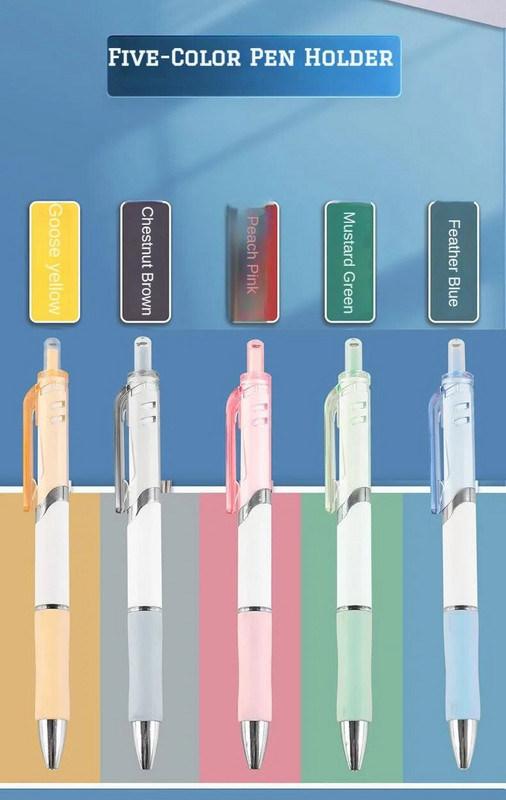 5GB Morandi augsta izskata preses neitrāla pildspalva vienkārša ātri žūstoša liela ietilpība 0,5 vairumtirdzniecība korejiešu kancelejas piederumu gēla pildspalva Kawai