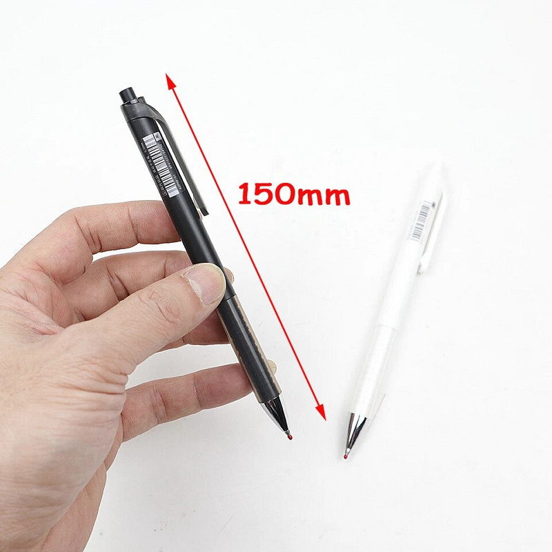 0,38 mm gelinis rašiklis, juodas rašalas Biuro reikmenys Kanceliarinės prekės Spaudos tipas Neutralus rašiklis Studentams, rašantiems aukštos kokybės GELinio rašalo rašiklis, 2 vnt.