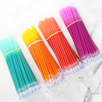20 бр./компл. цветни изтриваеми гел химикалки за пълнене 0,5 мм цветни мастило миещи се дръжки вълшебни изтриваеми химикалки за училищни канцеларски материали
