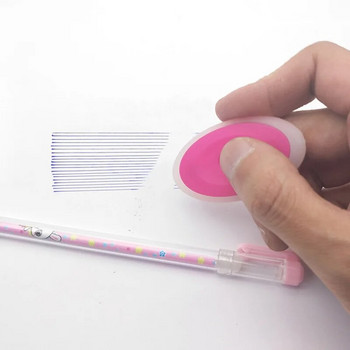 20 бр./компл. цветни изтриваеми гел химикалки за пълнене 0,5 мм цветни мастило миещи се дръжки вълшебни изтриваеми химикалки за училищни канцеларски материали