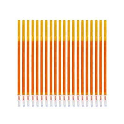 20gab./komplektā Krāsu izdzēšami gēla pildspalvas uzpildīšanas stieņi 0,5mm krāsainas tintes mazgājams rokturis, maģiski dzēšami pildspalvas skolas rotājumu rakstāmpiederumiem