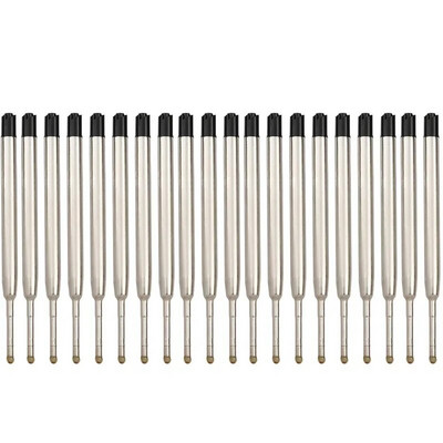 5/10/20 vnt. 0,7 mm tušinukų vidutinio taško rašiklio užpildai Pakaitiniai Parker rašiklių užpildai, mokykliniai raštinės reikmenys