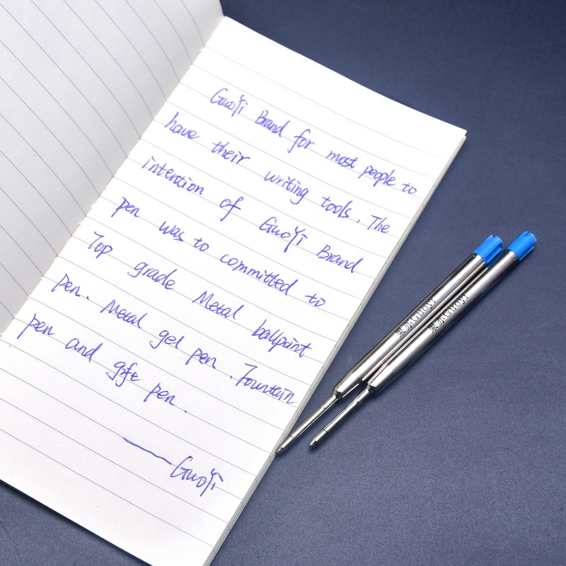 Guoyi K088 μεταλλικό στυλό επαναπλήρωσης 10τμχ/παρτίδα για σχολικό γραφείο δώρο στυλό ξενοδοχείο business G2 424 στυλό Ανταλλακτικό Μήκος γραφής 700m