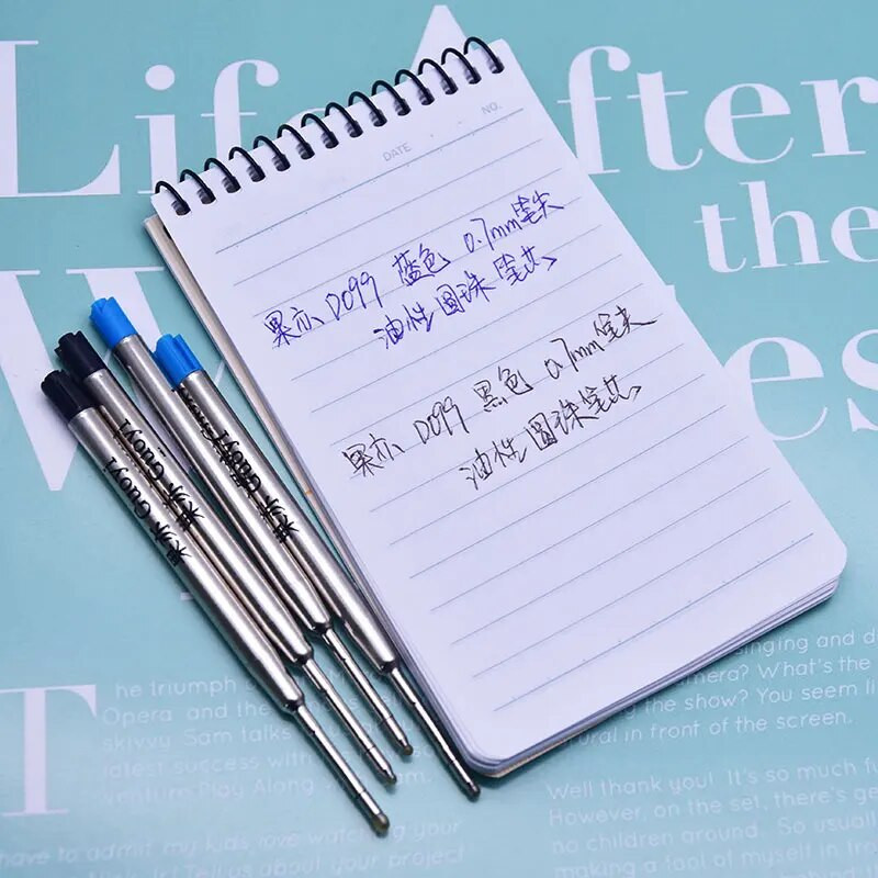 Guoyi K088 μεταλλικό στυλό επαναπλήρωσης 10τμχ/παρτίδα για σχολικό γραφείο δώρο στυλό ξενοδοχείο business G2 424 στυλό Ανταλλακτικό Μήκος γραφής 700m