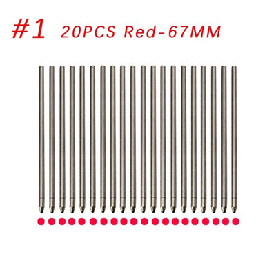 10/20Pcs Στυλό Ανταλλακτικό Διαφορετικό Μεταλλικό Στυλό Ανταλλακτικά Γραφείου Σχολικό Στυλό δώρων Επιλέξτε Μπλε Μαύρο Ανταλλακτικά Στυλό Εκπτώσεις