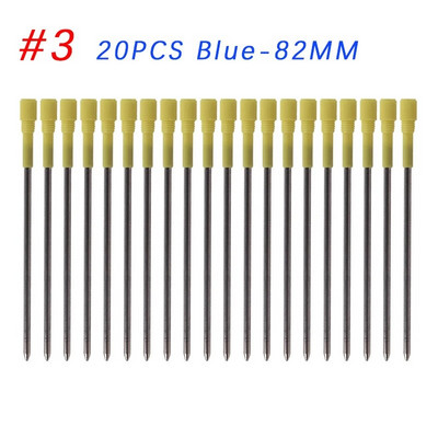 10/20Pcs Στυλό Ανταλλακτικό Διαφορετικό Μεταλλικό Στυλό Ανταλλακτικά Γραφείου Σχολικό Στυλό δώρων Επιλέξτε Μπλε Μαύρο Ανταλλακτικά Στυλό Εκπτώσεις