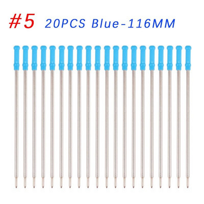 10/20Pcs Στυλό Ανταλλακτικό Διαφορετικό Μεταλλικό Στυλό Ανταλλακτικά Γραφείου Σχολικό Στυλό δώρων Επιλέξτε Μπλε Μαύρο Ανταλλακτικά Στυλό Εκπτώσεις