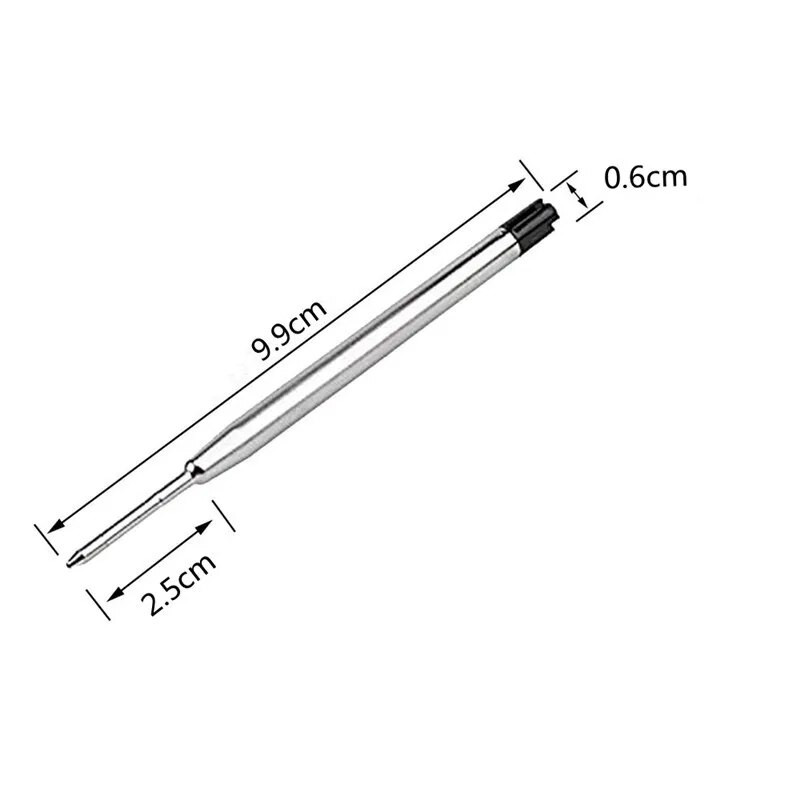10/20Pcs Στυλό Ανταλλακτικό Διαφορετικό Μεταλλικό Στυλό Ανταλλακτικά Γραφείου Σχολικό Στυλό δώρων Επιλέξτε Μπλε Μαύρο Ανταλλακτικά Στυλό Εκπτώσεις