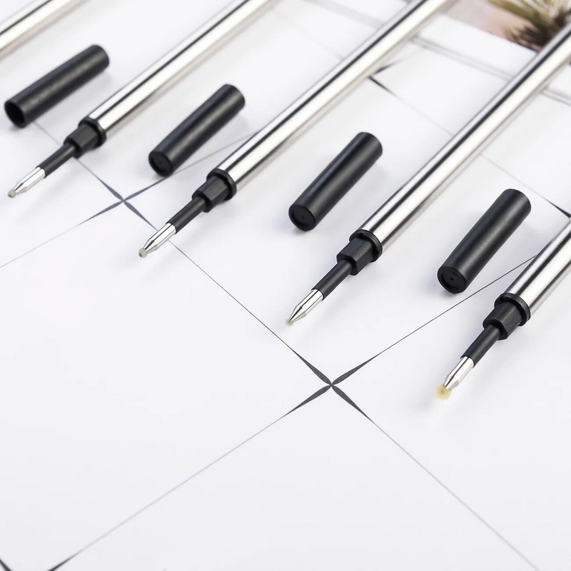 10/20Pcs Στυλό Ανταλλακτικό Διαφορετικό Μεταλλικό Στυλό Ανταλλακτικά Γραφείου Σχολικό Στυλό δώρων Επιλέξτε Μπλε Μαύρο Ανταλλακτικά Στυλό Εκπτώσεις