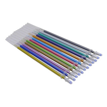 12 τεμ./Σετ Office Shool Gel Pen Refill Rod Magic Pen Refill Αξεσουάρ 0,5mm Watercolor Gel Pen Refills Ink Writing Tools