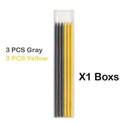 6/12 gab. Galdnieku zīmuļu uzpildes 2,8 mm cietas mehāniskās galdnieku zīmuļu uzpildes nomaiņa skolas piederumi stacionārie piederumi