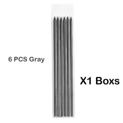 6/12 gab. Galdnieku zīmuļu uzpildes 2,8 mm cietas mehāniskās galdnieku zīmuļu uzpildes nomaiņa skolas piederumi stacionārie piederumi