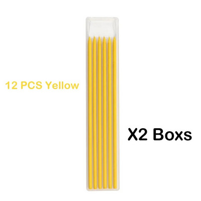 6/12 gab. Galdnieku zīmuļu uzpildes 2,8 mm cietas mehāniskās galdnieku zīmuļu uzpildes nomaiņa skolas piederumi stacionārie piederumi